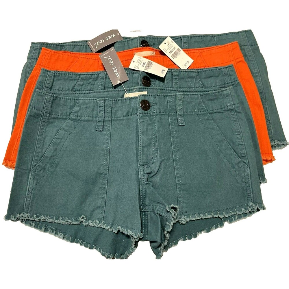 Lot of 4 NEW Wet Seal Mini Shorts Women Juniors Size S-XL Value at $71.60